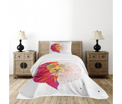 Lion Head Bedspread Set