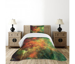 Cosmos Space Planet Bedspread Set