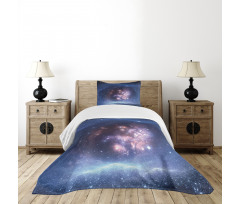 Star Clusters Universe Bedspread Set