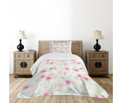 Retro Painting Bedspread Set