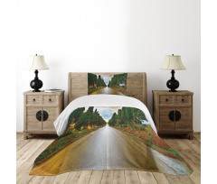 Europe Country Village Bedspread Set