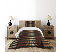 Dotted Continued Pattern Bedspread Set