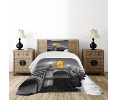 Big Ben Bridge Night Bedspread Set