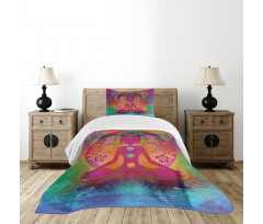 Mystic Chakra Ancient Theme Bedspread Set