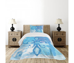 France Fleur de Lis Bedspread Set