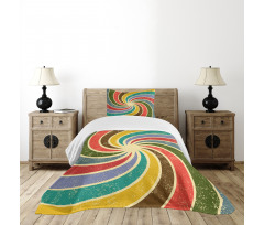 Nostalgic Spiral Bedspread Set