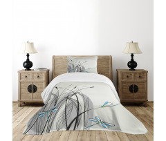 Boho Nature Spring Bedspread Set