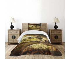 Old Scottish Castle Bedspread Set