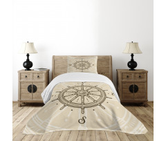 Steering Wheel Travel Bedspread Set