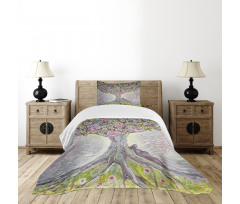 Spring Love Universe Bedspread Set