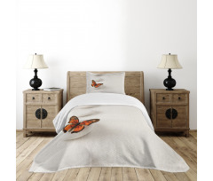 Butterfly Rocks Healing Bedspread Set