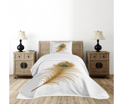 Exotic Peacock Wild Bird Bedspread Set