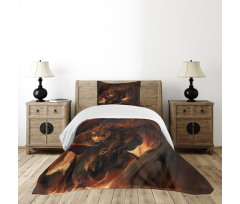 Dragon Bedspread Set