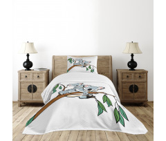 Koala Eucalyptus Bedspread Set