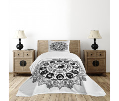 Mandala Art Harmony Bedspread Set