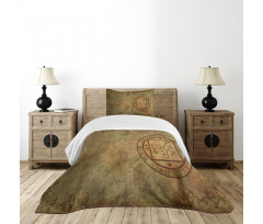 Textured Paper Bedspread Set