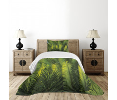 Palm Trees Exotic Bedspread Set