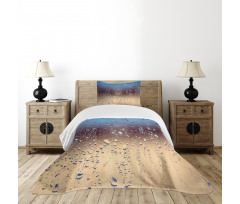 Rainy Day Window Effect Bedspread Set