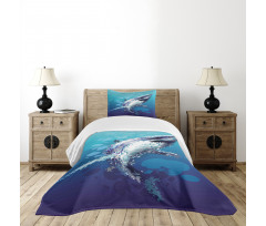 Shark Oceanlife Animal Bedspread Set