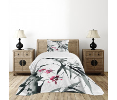 Natural Spring Buds Bedspread Set