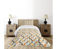 Angled Cyclic Tile Bedspread Set