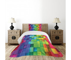 Rainbow Color Bedspread Set