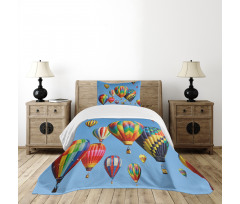 Journey Fun Sky Bedspread Set