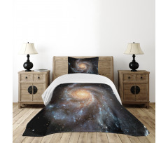 Star Disc in Huge Space Bedspread Set