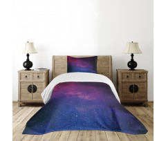 Stardust Space Rainbow Bedspread Set