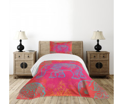 Eastern Folk Bedspread Set