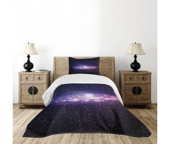 Nebula Cloud Milky Way Bedspread Set