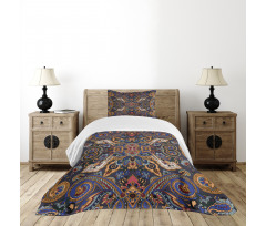 Moroccan Floret Antique Bedspread Set