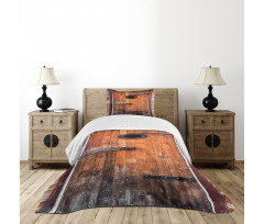 Pine Wood Windows Bedspread Set