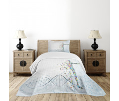 Psychedelic Human Bedspread Set