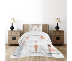 Different Bodies Bedspread Set