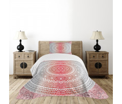 Ombre Mandala Boho Bedspread Set
