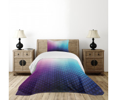 Geometric Fractal Triangle Bedspread Set