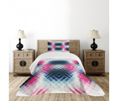 Geometric Lines Angle Bedspread Set