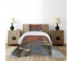 Fairy Medieval Castle Bedspread Set