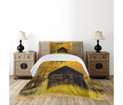 Farmhouse in Aspen Tree Bedspread Set