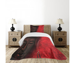 Zen Yoga Hippie Design Bedspread Set