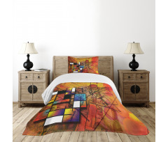 Geometric Image Bedspread Set