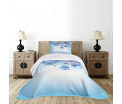 Orchids Nature Bedspread Set