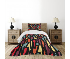 Fractal Funky Forms Bedspread Set