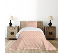 Eiffel Tower Pattern Bedspread Set