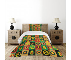 Trippy Bedspread Set