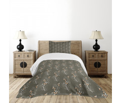 Spring Buds Branches Bedspread Set