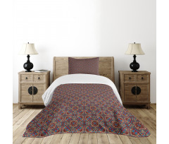 Vivid Oriental Glass Bedspread Set