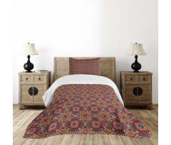 Colorful Image Bedspread Set