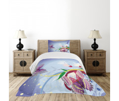 Fantasy Colorful Bedspread Set